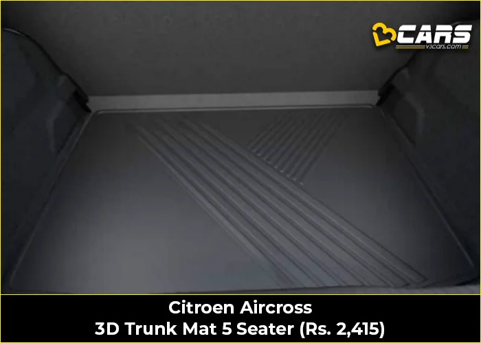 Citroen Aircross 3D Trunk Mat 5 Seater